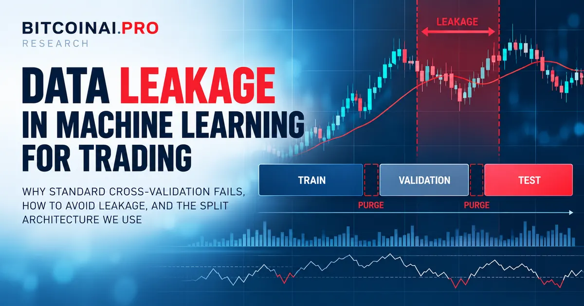 Data Leakage in Machine Learning for Trading